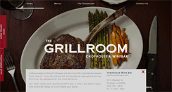 Desktop Screenshot of grillroom-chicago.com